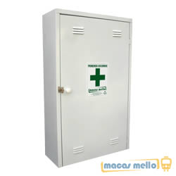 Arm&aacute;rio em Chapa de A&ccedil;o para Maca Dobr&aacute;vel